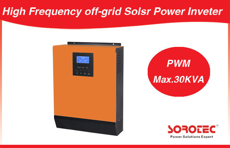 3Kva Transformerless Solar Power Inverters with 50A Pwm Solar Charger