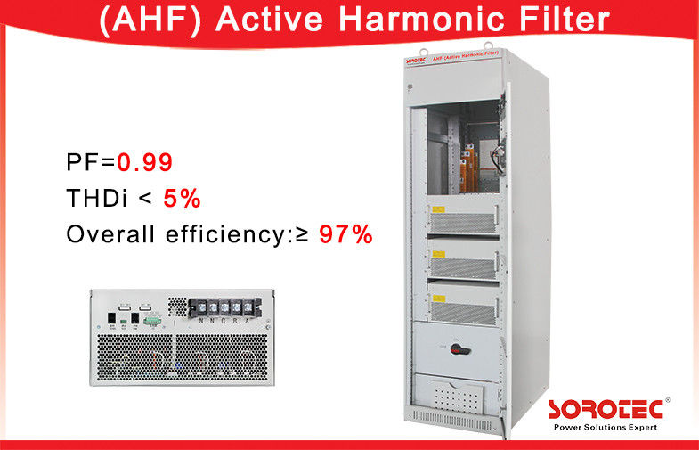 35A/50A/60A 400V/690V Electrical Harmonic Filter APF with Touch Screen Module Display Interface
